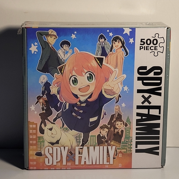 New Sealed 2023 Spy X Family Anime 500 Piece Jiggsaw Puzzle. Experience the thr - Picture 1 of 5